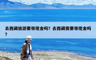 去西藏旅游要帶現金嗎？去西藏需要帶現金嗎?