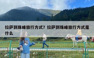 拉薩到珠峰旅行方式？拉薩到珠峰旅行方式是什么