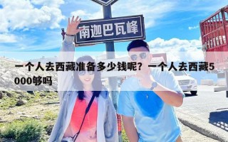 一個(gè)人去西藏準(zhǔn)備多少錢(qián)呢？一個(gè)人去西藏5000夠嗎