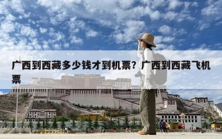 廣西到西藏多少錢才到機票？廣西到西藏飛機票