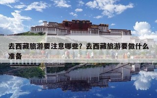去西藏旅游要注意哪些？去西藏旅游要做什么準備