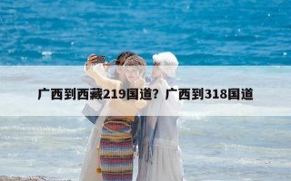 廣西到西藏219國道？廣西到318國道