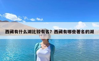 西藏有什么湖比較有名？西藏有哪些著名的湖